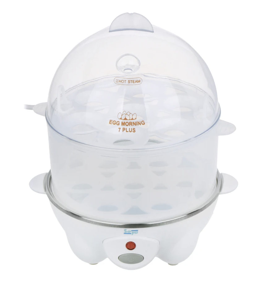 تخم مرغ پز دو طبقه سایا مدل egg morning 7 plus
